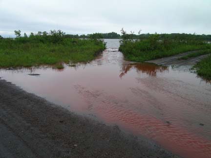 Ground water run-off