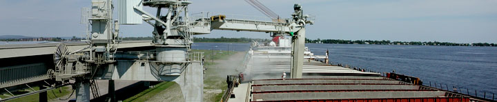 Banner image: Quebecois unloading cement