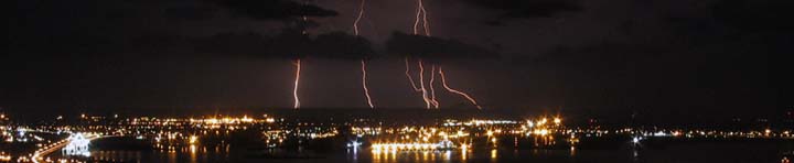 Banner image: Lightning storm over Superior