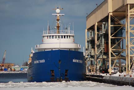 Maritime Trader at dock