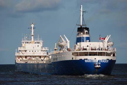 Maritime Trader at dock