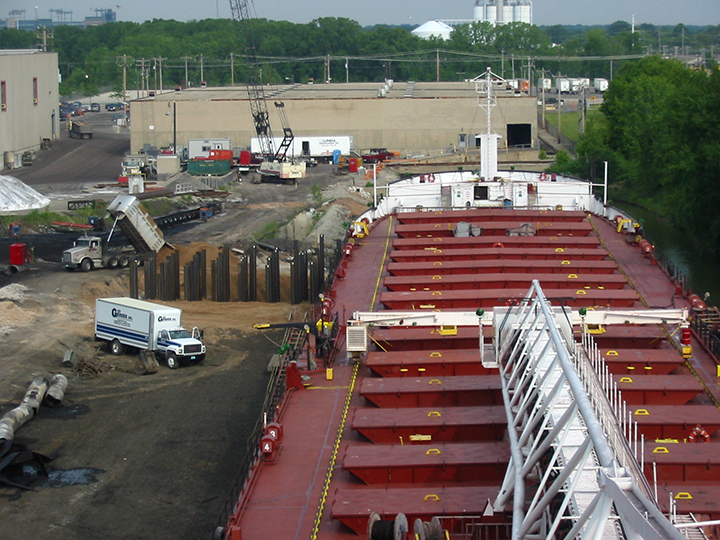 American Republic at Georgia Pacific dock