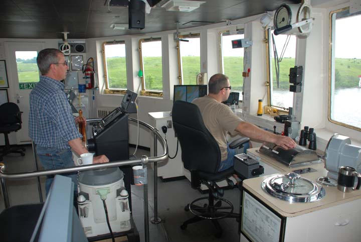 Pilothouse of Maritime Trader