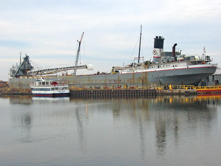 Mississagi in Fraser Shipyard