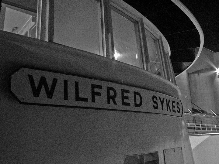 Wilfred Sykes: pilothouse