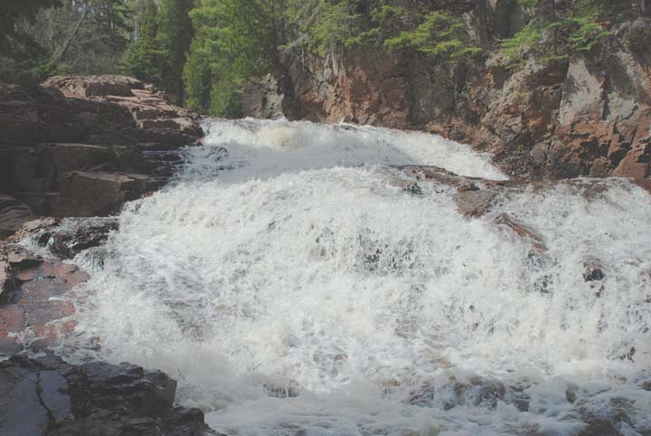 Split Rock River: First Falls