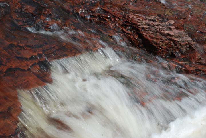 Split Rock River: Upper Slide Falls