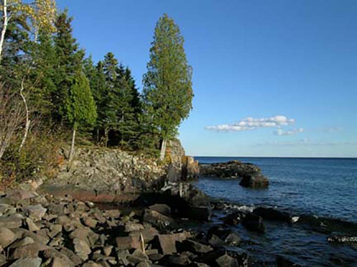 Shoreline on Lake Superior