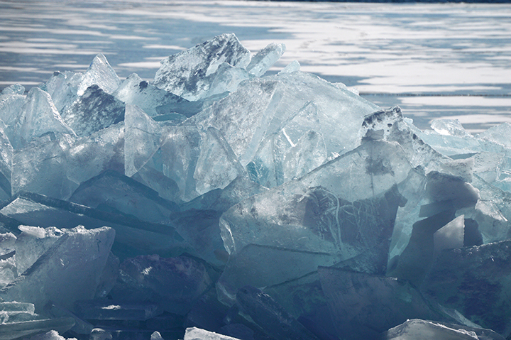 Ice shards