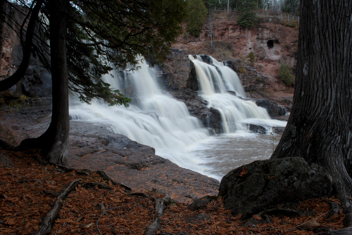 Lower Falls of Gooseberry River
