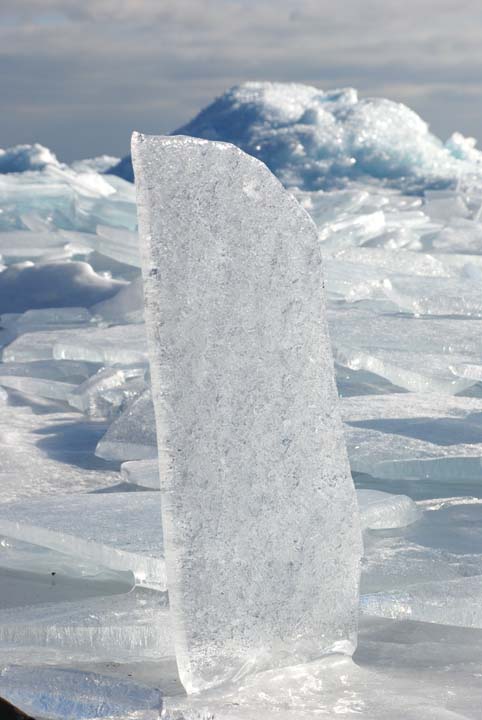 Ice shards, Stoney Point