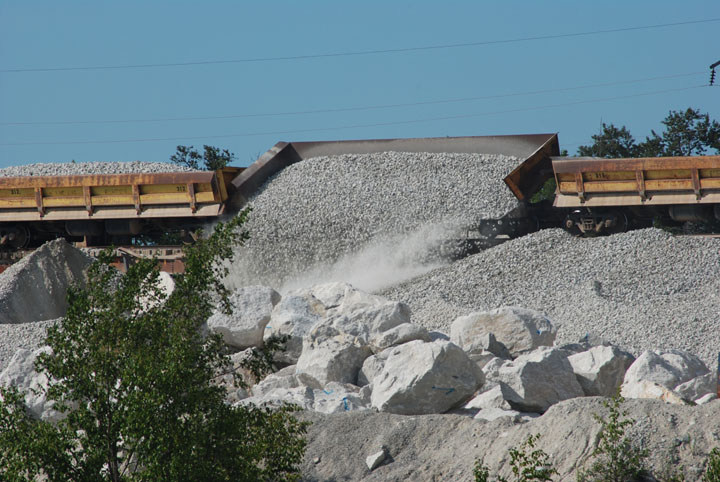 Rail car dump