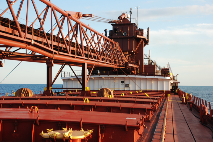 Hon. James L. Oberstar on Lake Michigan