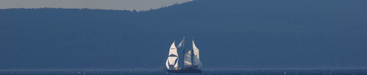 Banner image: Tall ship on Lake Superior