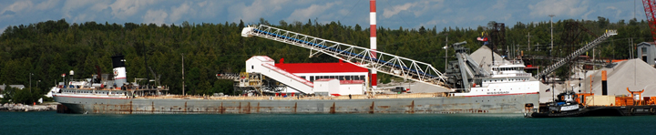 Banner image: Mississagi at Drummond Island, St. Marys River