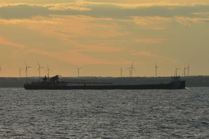 Philip R. Clarke on Lake Huron