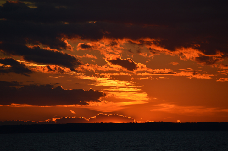 Sunset on Lake Huron