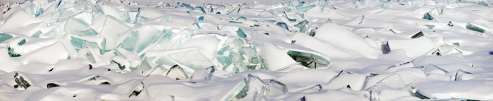 Banner image: Ice Shards, Madeline Island